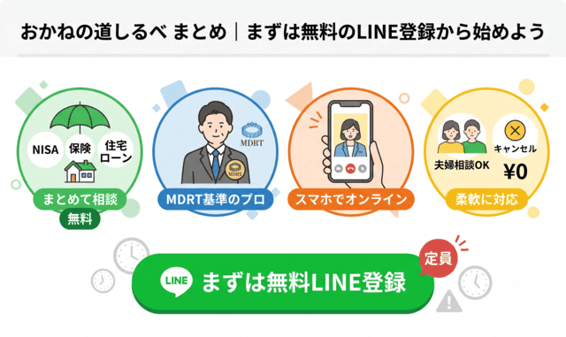 まとめ|まずは無料のLINE登録がおすすめ